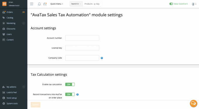 AvaTax Sales Tax Automation