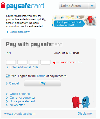 Paysafe locations