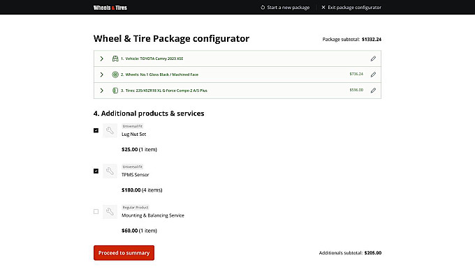 Wheel & Tire Packages