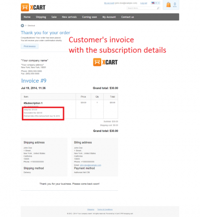 Subscriptions, recurring products & instalments via X-Payments v1.x-3.x [DEPRECATED]