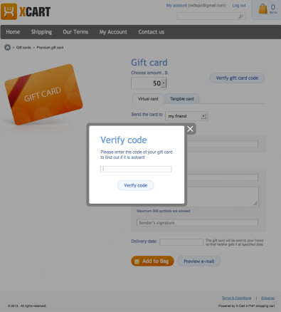 GiftCertificates