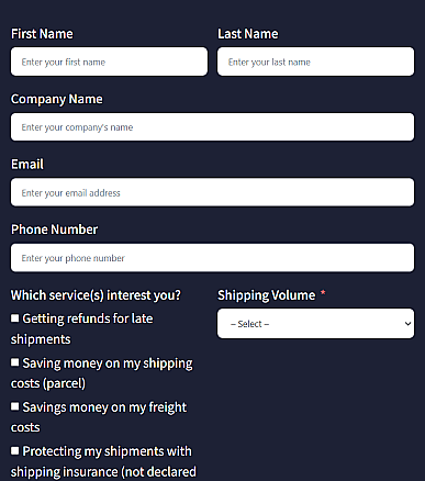 Shipping Savings: Parcel and Freight