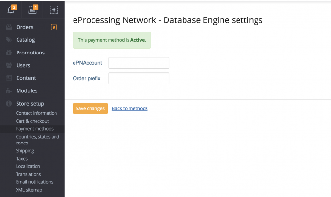 eProcessing Network - Database Engine