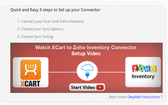 Zoho Inventory Connector