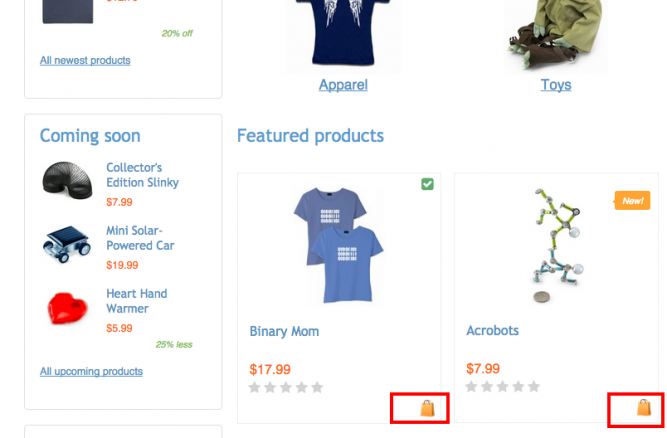 Disable drag'n'drop add to cart