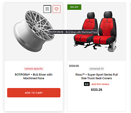 Dual Image Hover on Product Listings