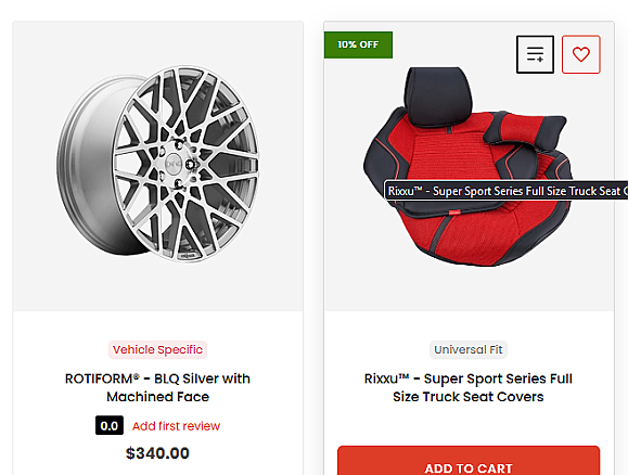 Dual Image Hover on Product Listings