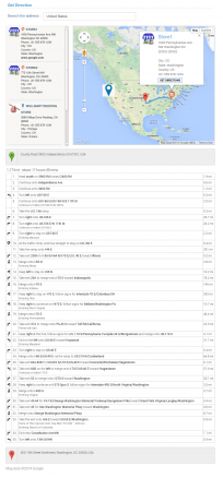 Store locator - With Google Map