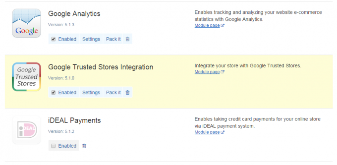 Google Trusted Stores Integration - DEPRECATED