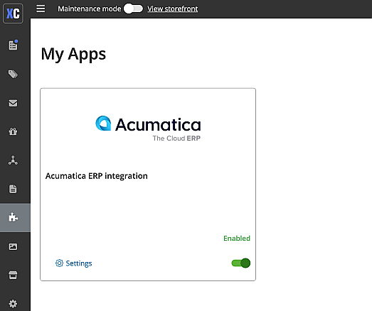 Acumatica ERP integration