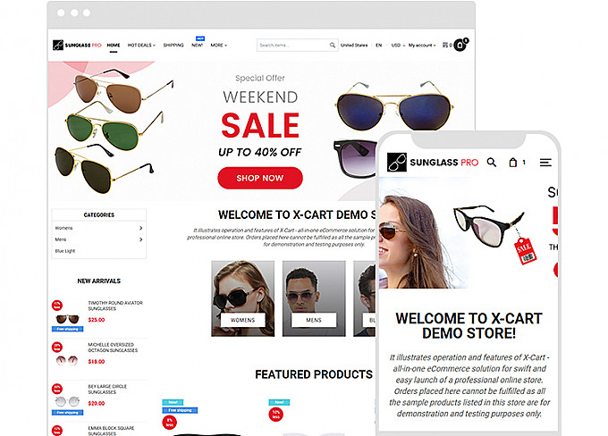 Sunglass Pro - online store to sell glasses, sunglass, eyewear