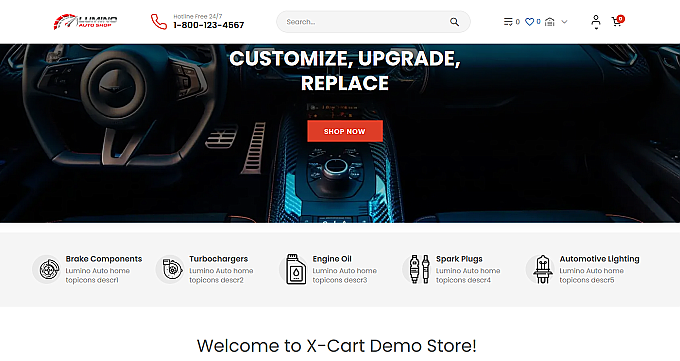 Lumino Auto theme