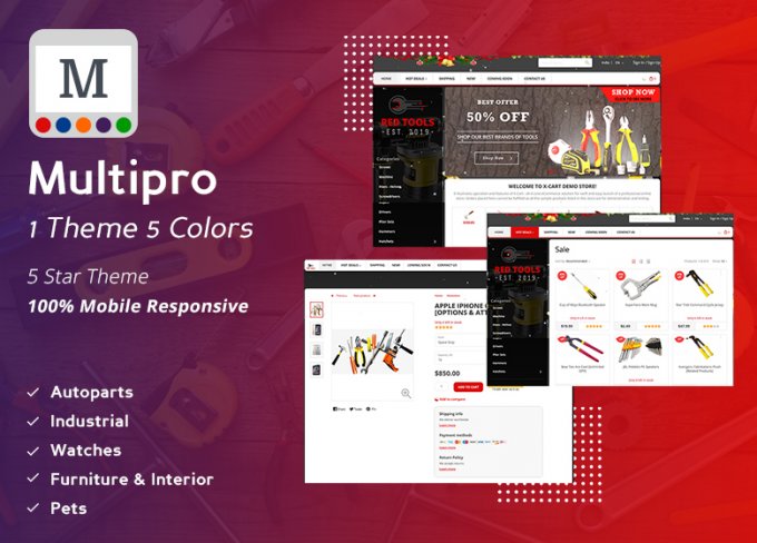 MultiPro Theme : Multi Colours